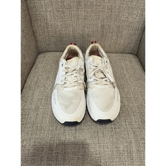 Men's True Linkswear OG Cush Gold Shoe White Size 13 - Picture 2 of 9